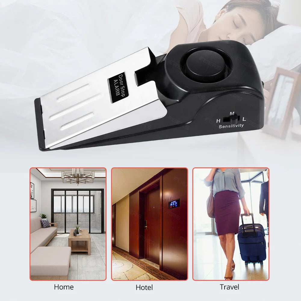 Door Stop Alarm System Security Anti-Theft